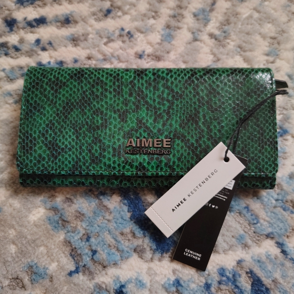 New Aimee Kestenberg leather wallet.